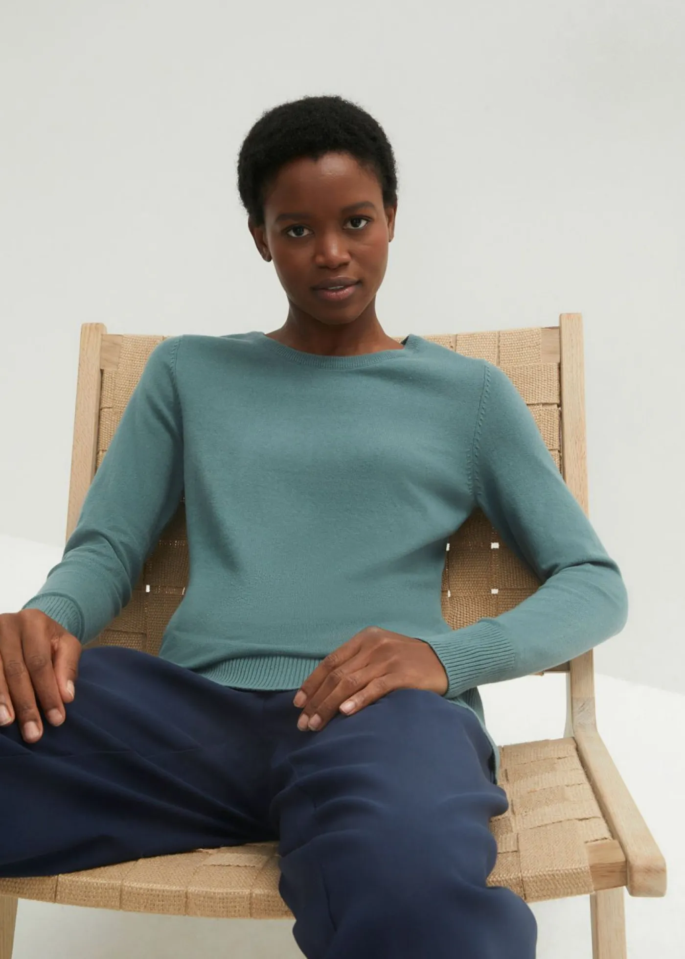 Discount Jersey de punto fino Mujer Básicos|Jerséis