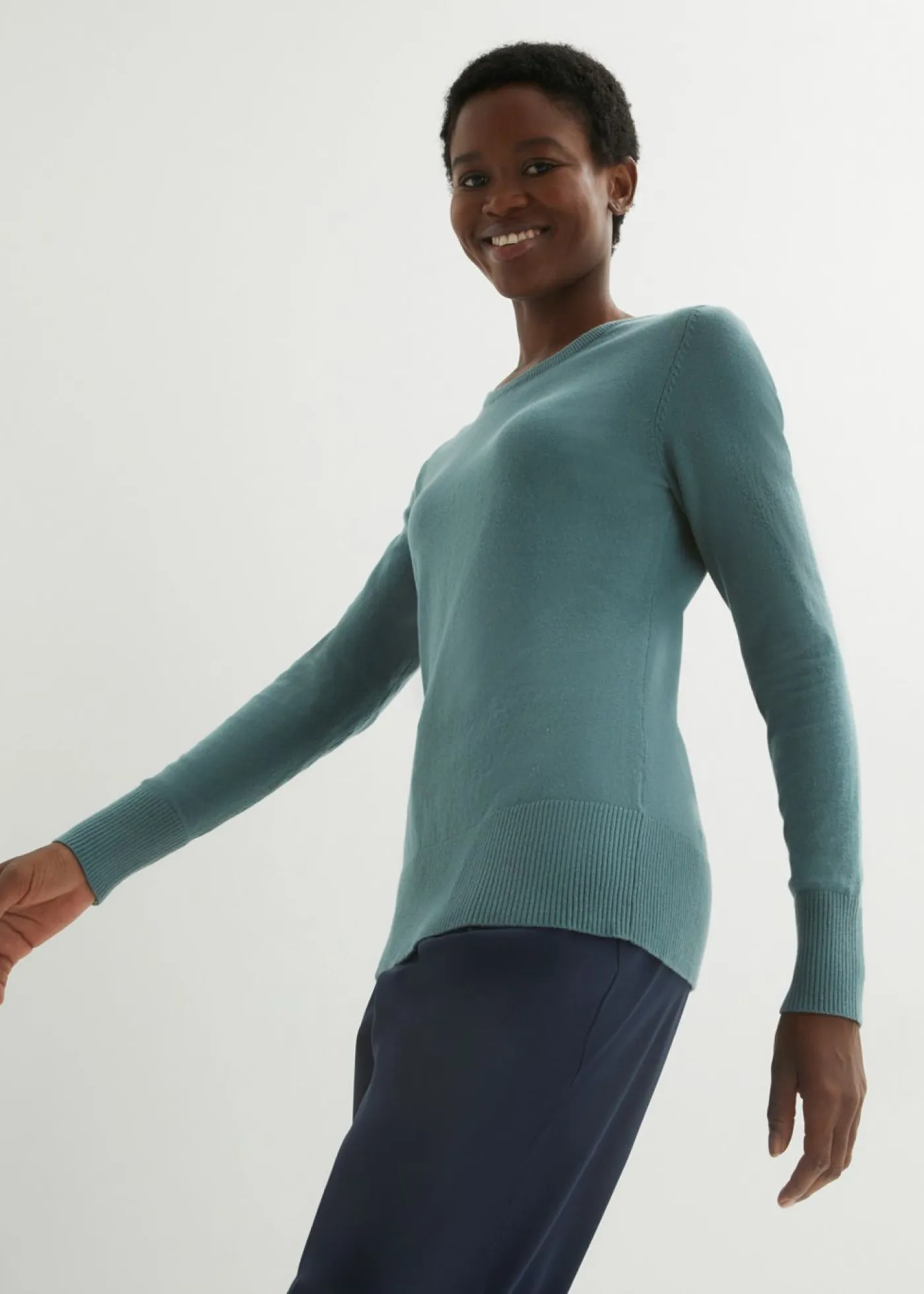 Discount Jersey de punto fino Mujer Básicos|Jerséis