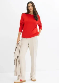 Outlet Jersey de punto fino Mujer Básicos|Jerséis