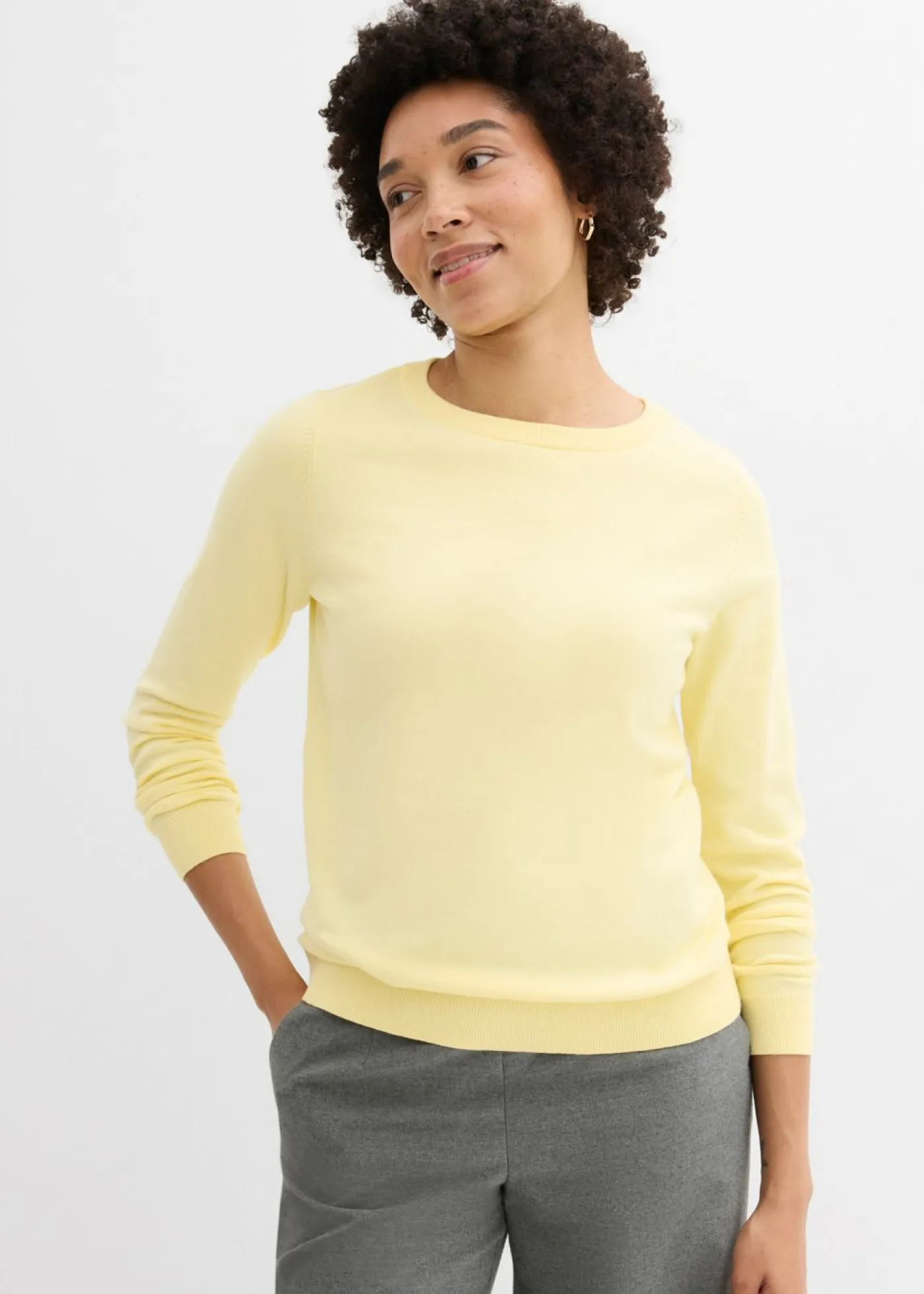 Discount Jersey de punto fino Mujer Básicos|Jerséis