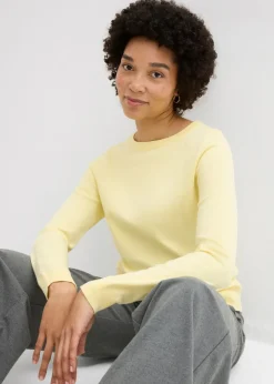 Discount Jersey de punto fino Mujer Básicos|Jerséis