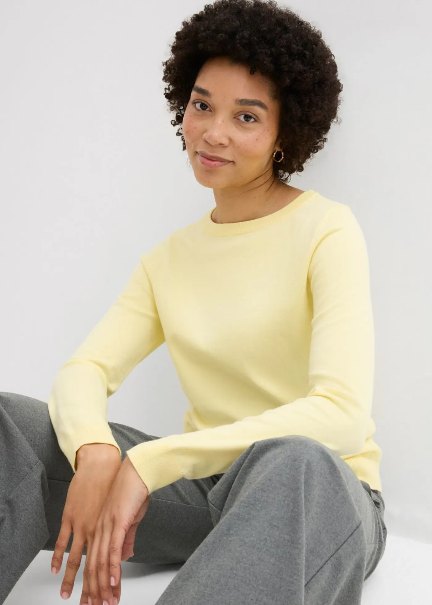 Discount Jersey de punto fino Mujer Básicos|Jerséis
