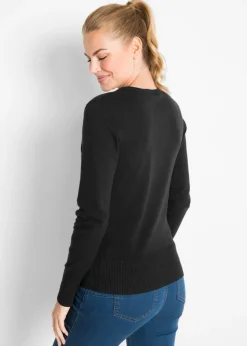 Clearance Jersey de punto fino Mujer Básicos|Jerséis
