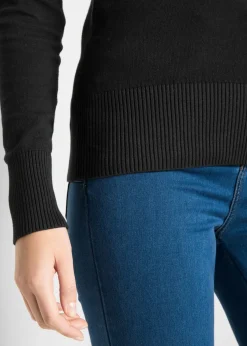 Clearance Jersey de punto fino Mujer Básicos|Jerséis