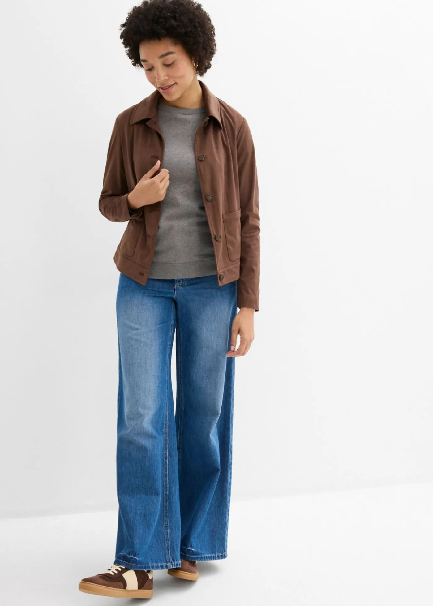 Jersey de punto fino Mujer Básicos|Jerséis
