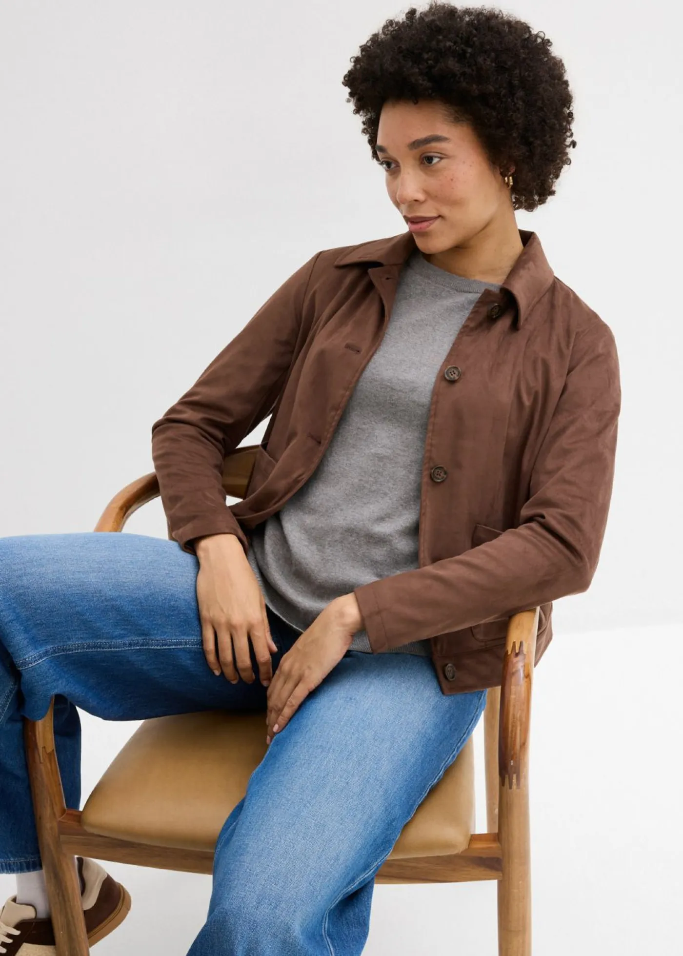Jersey de punto fino Mujer Básicos|Jerséis