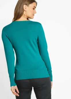 Clearance Jersey de punto fino Mujer Básicos|Jerséis