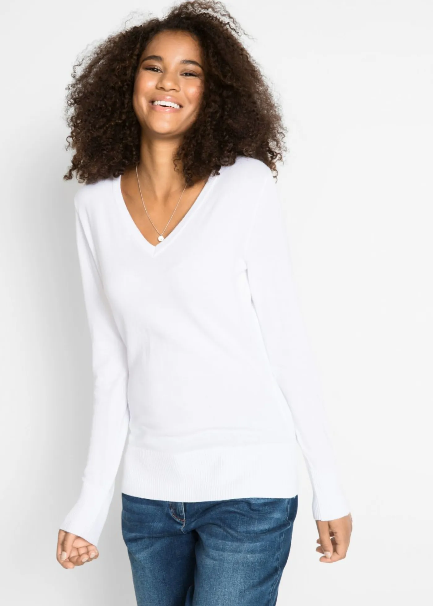 Discount Jersey de punto fino Mujer Básicos|Jerséis