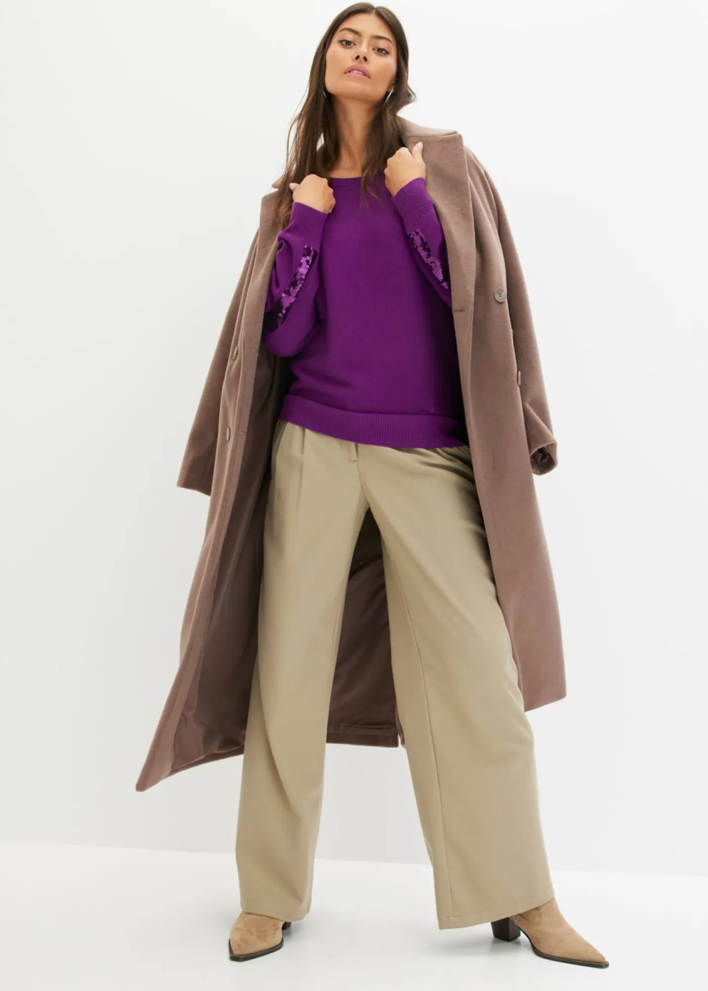 Discount Jersey de punto fino con lentejuelas Mujer Jerséis|Ropa De Punto