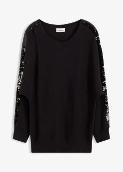 Best Jersey de punto fino con lentejuelas Mujer Jerséis|Ropa De Punto