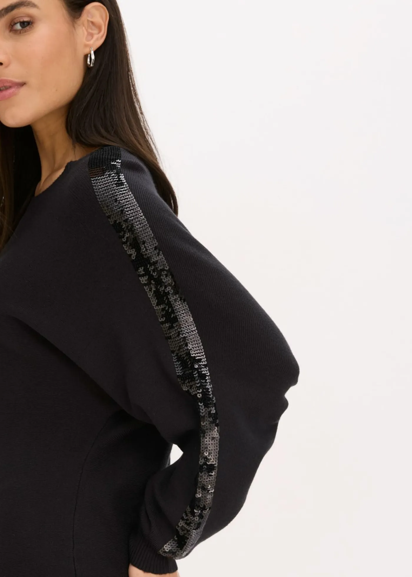 Best Jersey de punto fino con lentejuelas Mujer Jerséis|Ropa De Punto