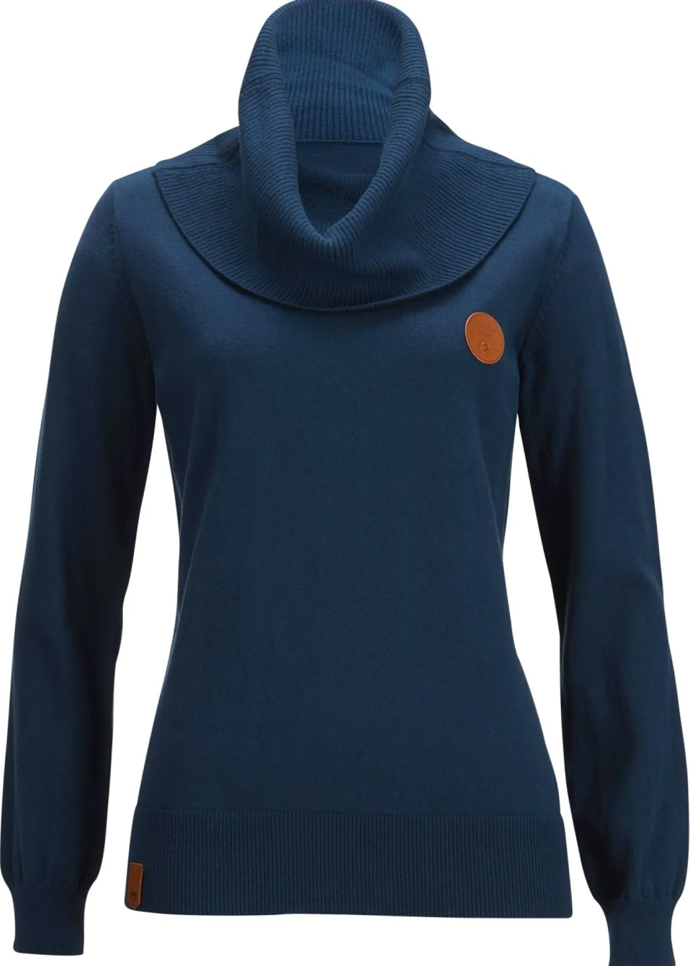 New Jersey de punto fino con cuello ancho Mujer Jerséis|Ropa De Punto