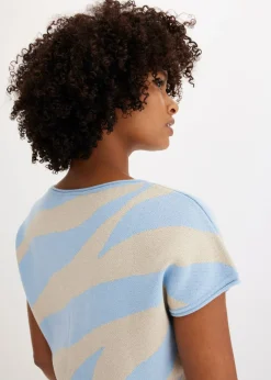 Hot Jersey de punto fino con hilo brillante Mujer Jerséis|Ropa De Punto