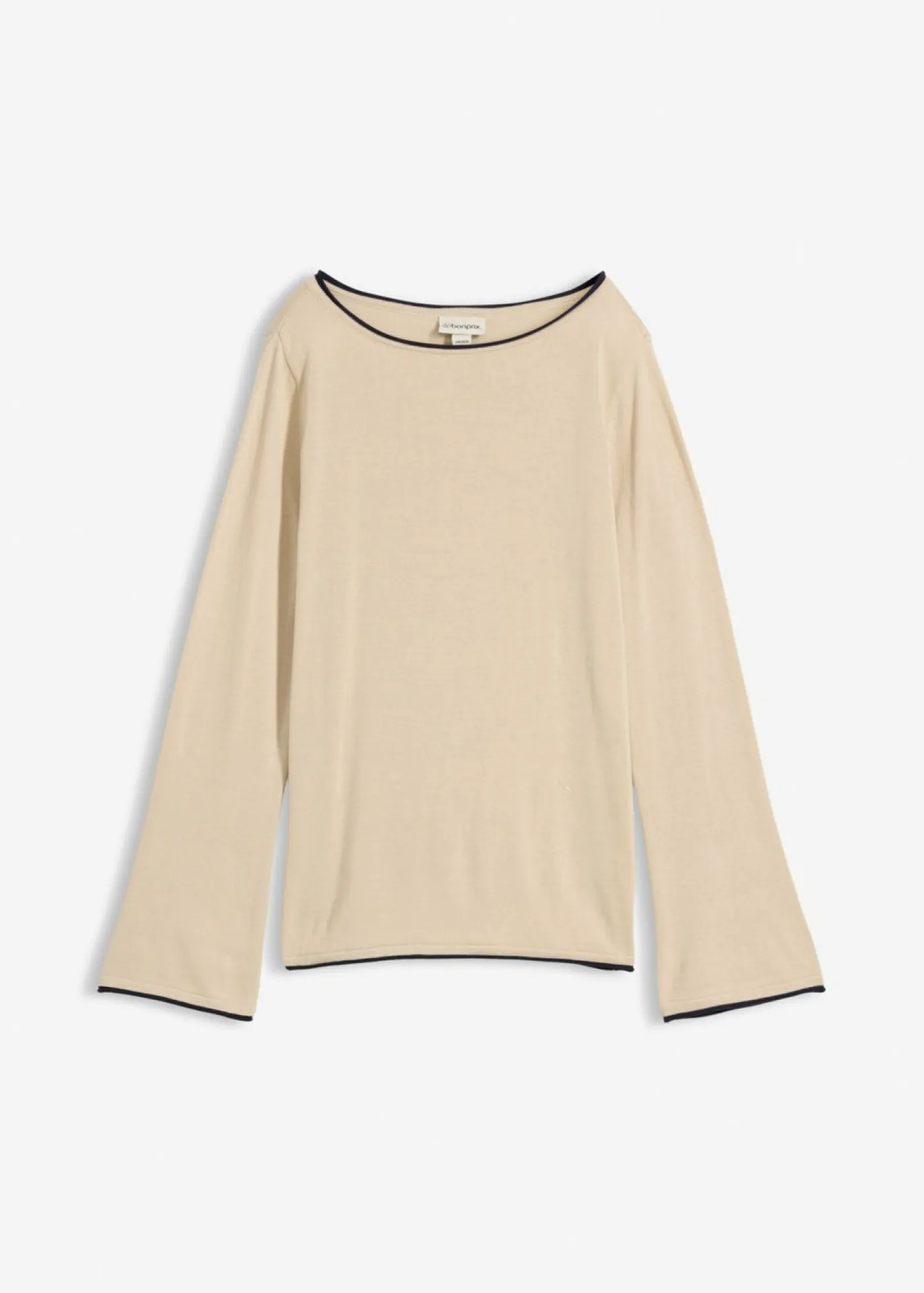 Online Jersey de punto fino de mezcla de algodón Mujer Jerséis|Ropa De Punto
