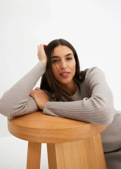 Jersey de punto fino de mezcla de viscosa suave Mujer Jerséis|Ropa De Punto