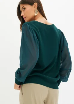 Discount Jersey de punto fino de mezcla de viscosa suave Mujer Jerséis|Ropa De Punto