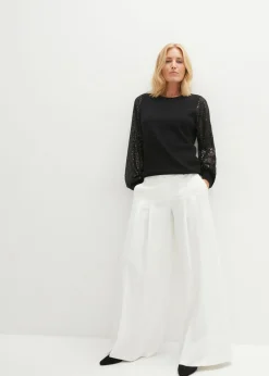 Best Jersey de punto fino de una suave mezcla de viscosa Mujer Jerséis|Ropa De Punto