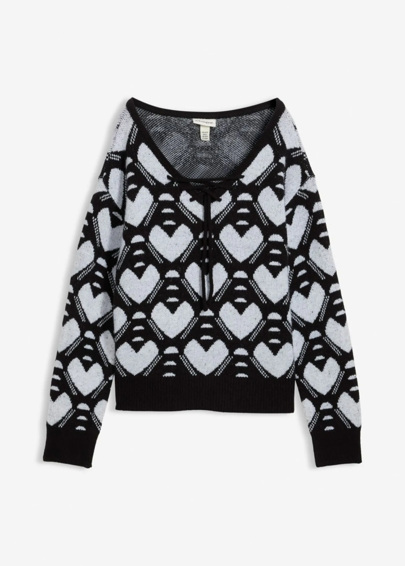 Clearance Jersey de punto fino en jacquard Mujer Jerséis|Ropa De Punto
