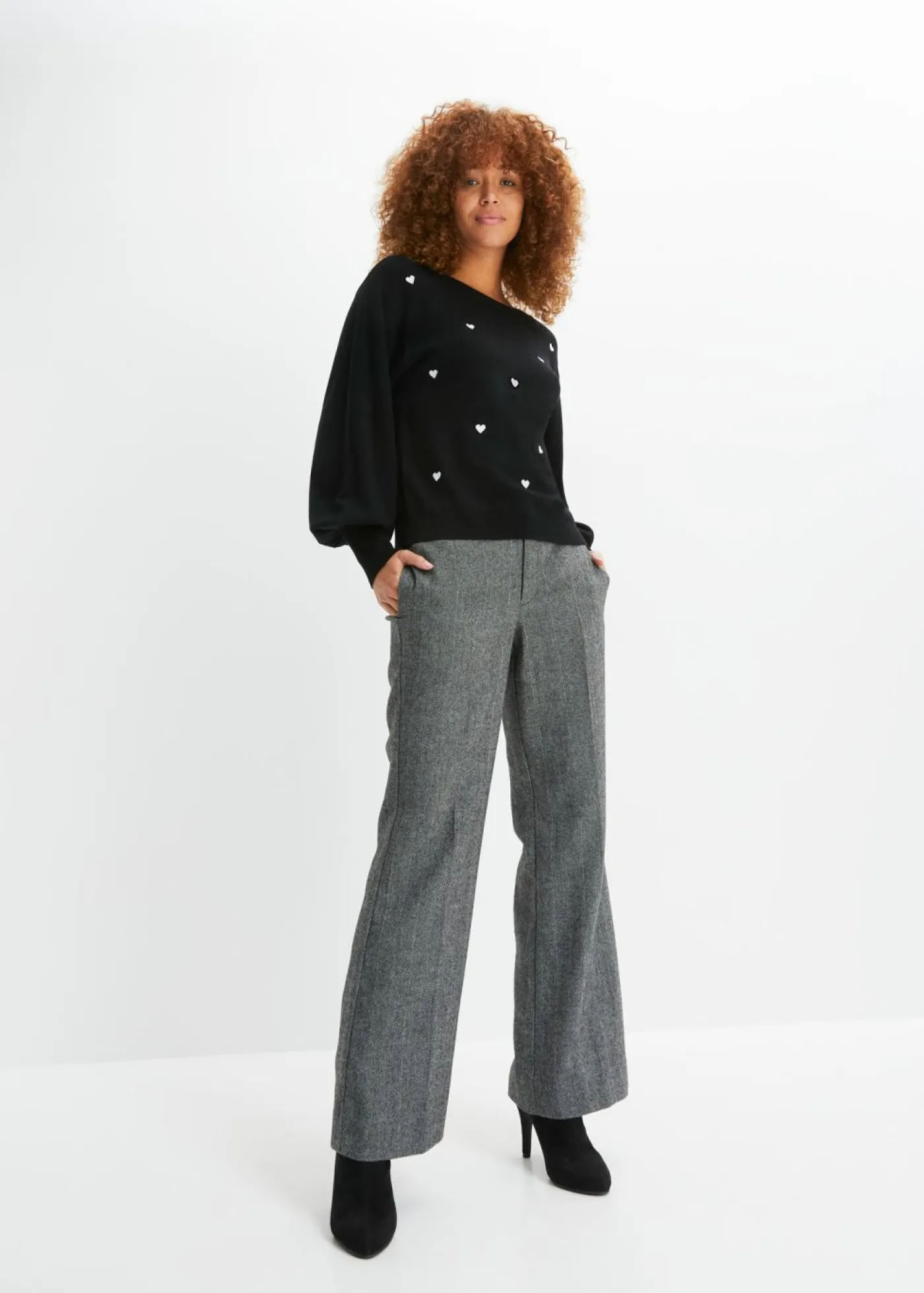 Outlet Jersey de punto fino en mezcla de viscosa Mujer Jerséis|Ropa De Punto
