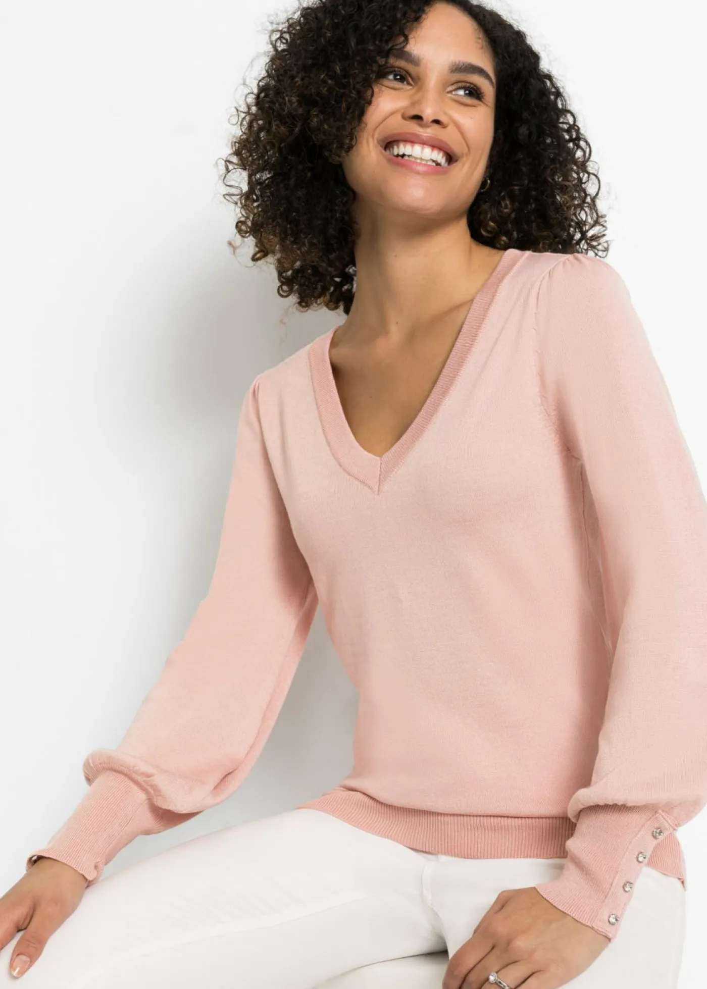 Best Jersey de punto fino en mezcla de viscosa Mujer Jerséis|Ropa De Punto