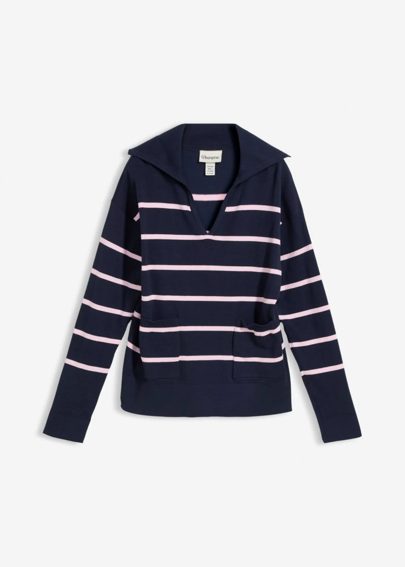 Outlet Jersey de punto fino tipo polo Mujer Jerséis|Novedades