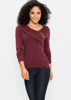Discount Jersey de punto fino y mezcla de algodón Mujer Jerséis|Ropa De Punto