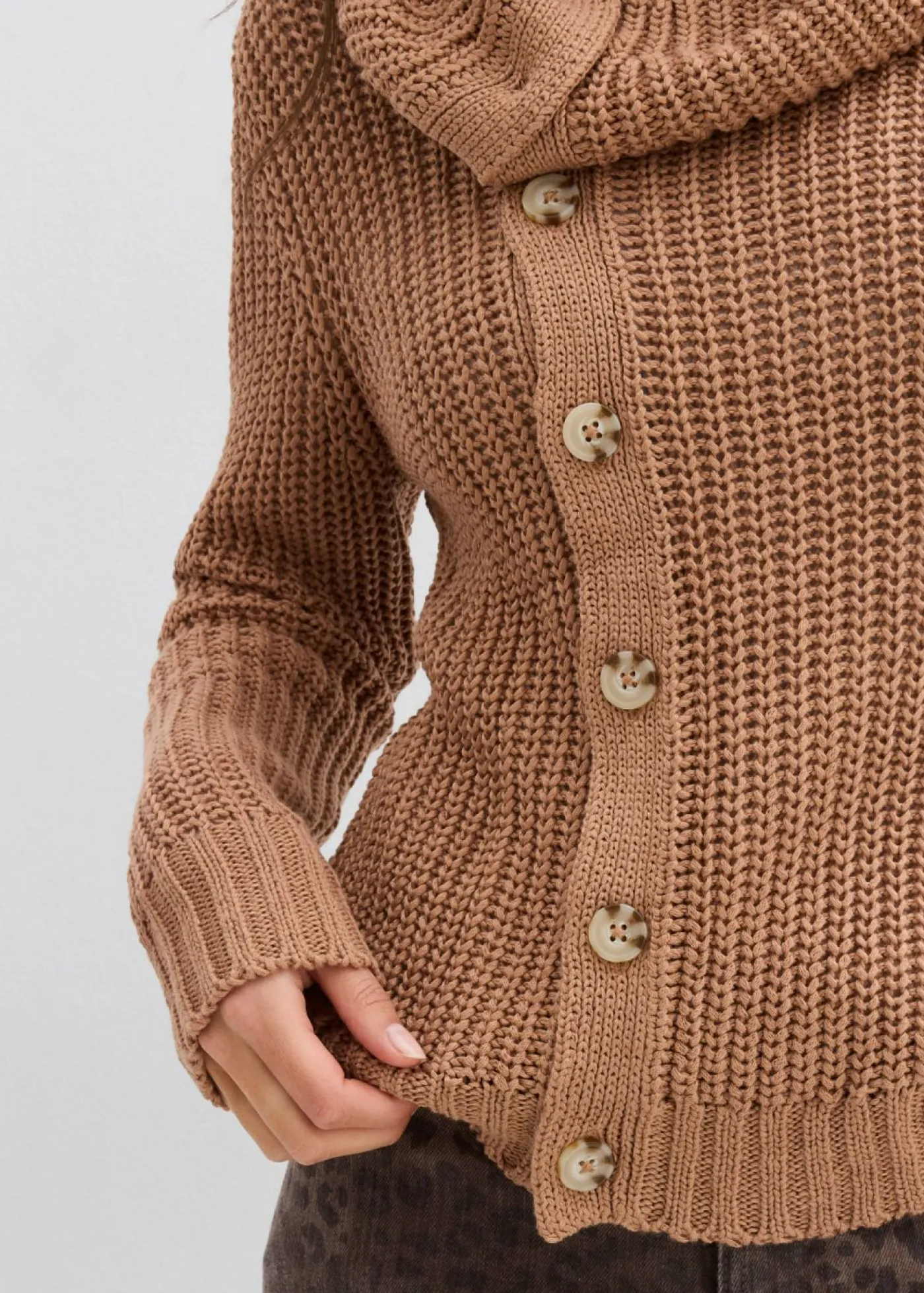 Hot Jersey de punto grueso Mujer Jerséis|Ropa De Punto
