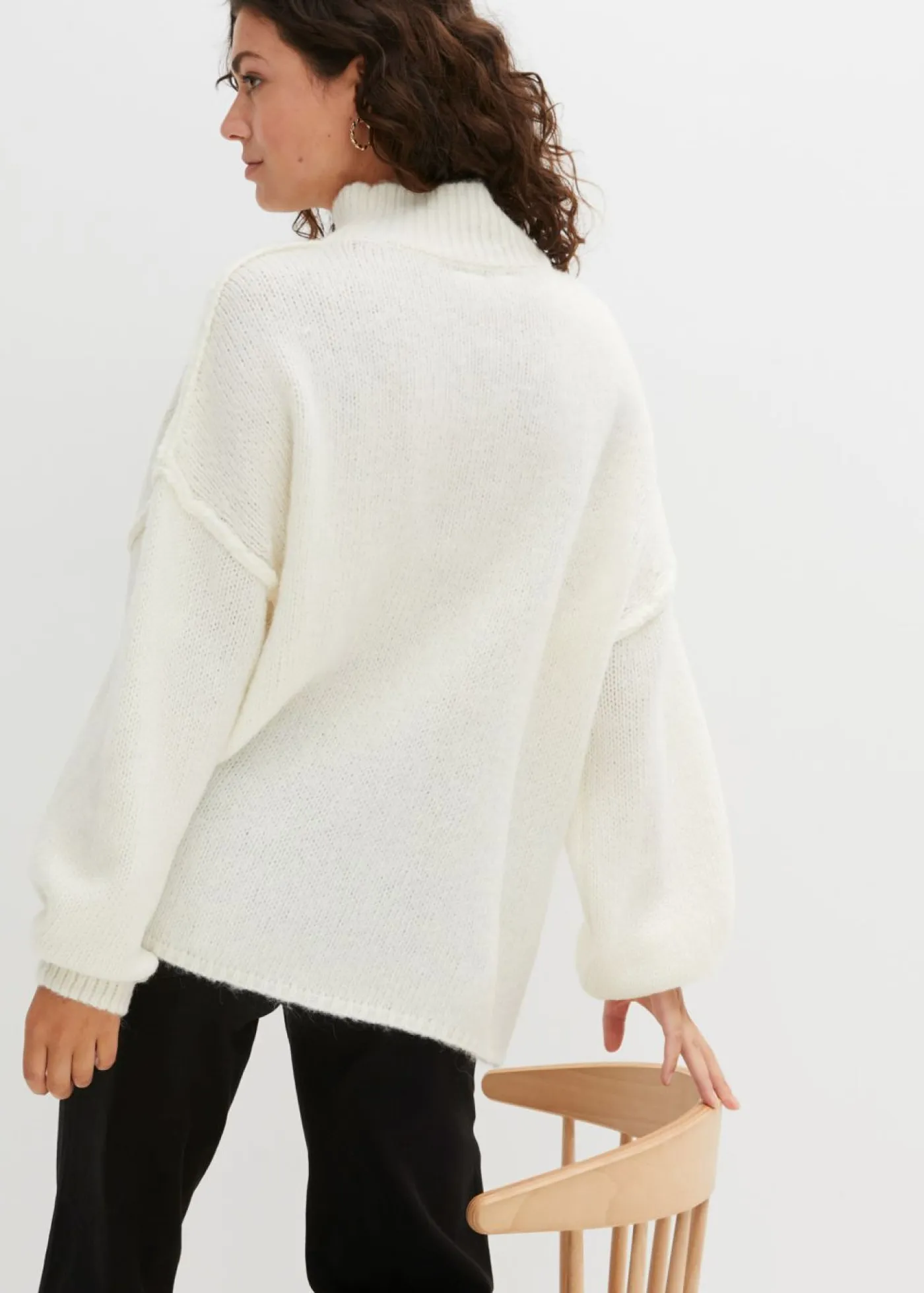 New Jersey de punto grueso Mujer Jerséis|Ropa De Punto