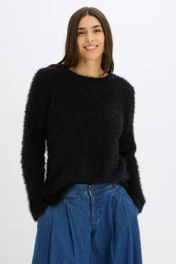 New Jersey de punto grueso Mujer Jerséis|Ropa De Punto