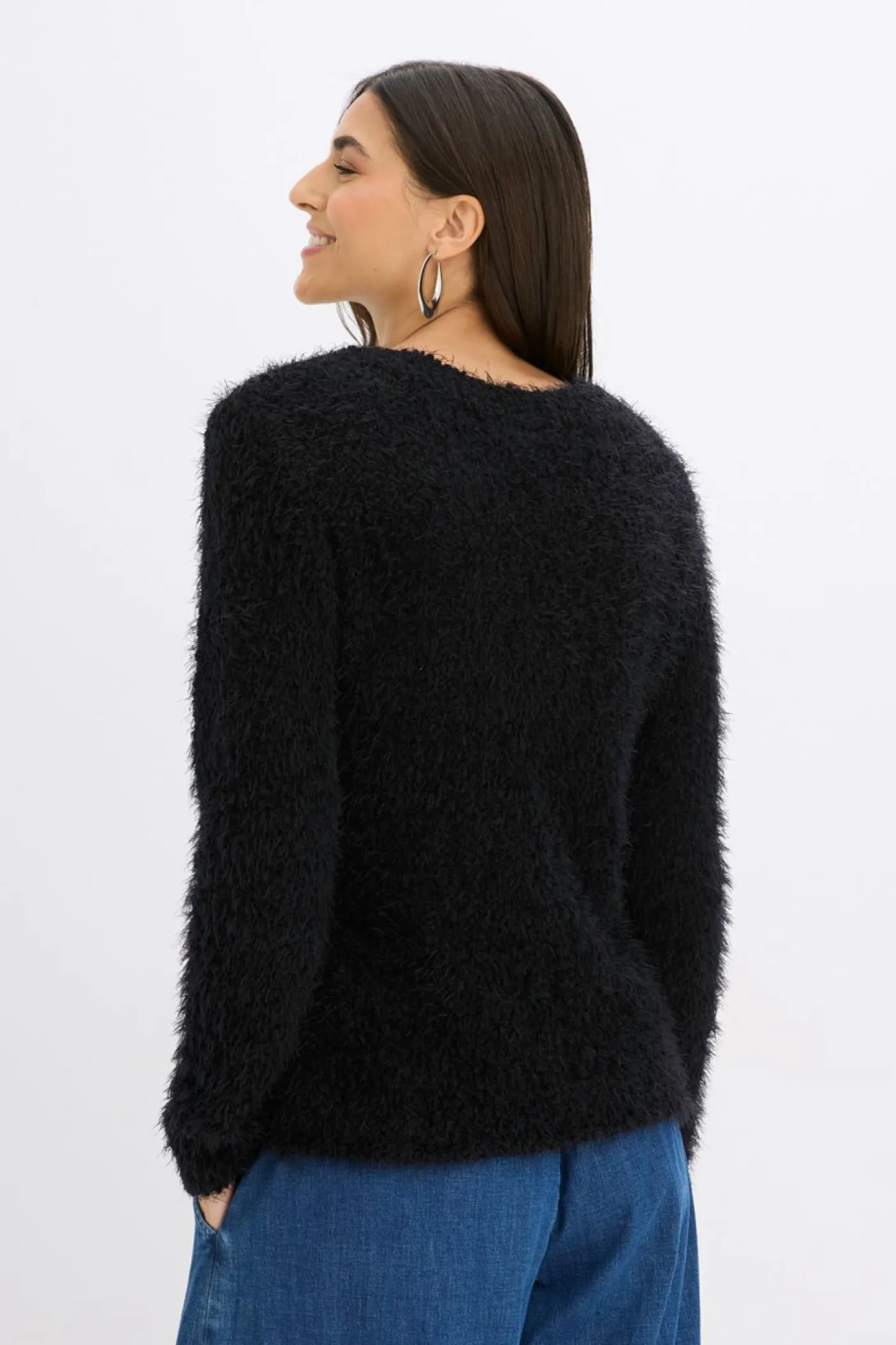 New Jersey de punto grueso Mujer Jerséis|Ropa De Punto