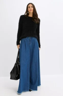 New Jersey de punto grueso Mujer Jerséis|Ropa De Punto