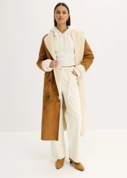 Outlet Jersey de punto grueso con capucha Mujer Jerséis|Ropa De Punto