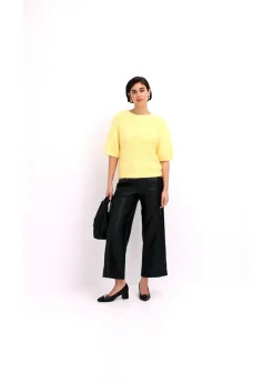 New Jersey de punto grueso con hilo suave Mujer Jerséis|Ropa De Punto