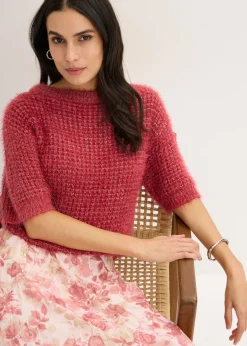 Online Jersey de punto grueso con hilo suave Mujer Jerséis|Ropa De Punto