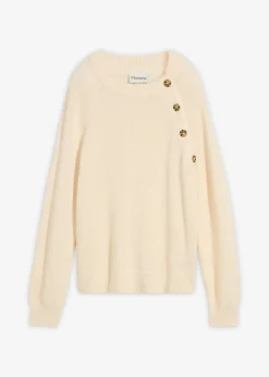 Best Jersey de punto grueso con botonera Mujer Jerséis|Ropa De Punto