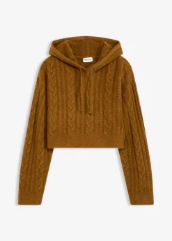 Best Jersey de punto grueso con capucha Mujer Jerséis|Ropa De Punto