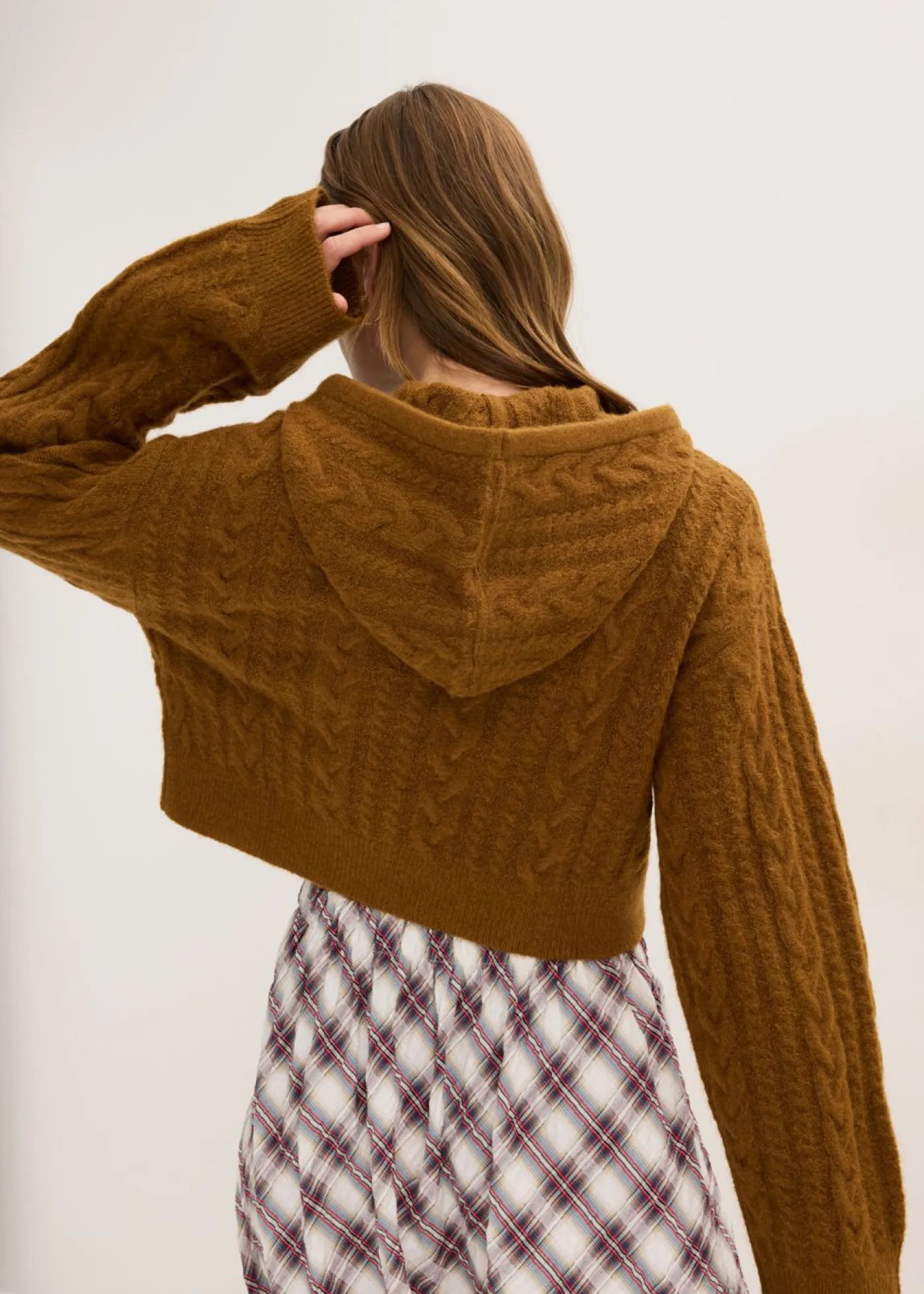 Best Jersey de punto grueso con capucha Mujer Jerséis|Ropa De Punto