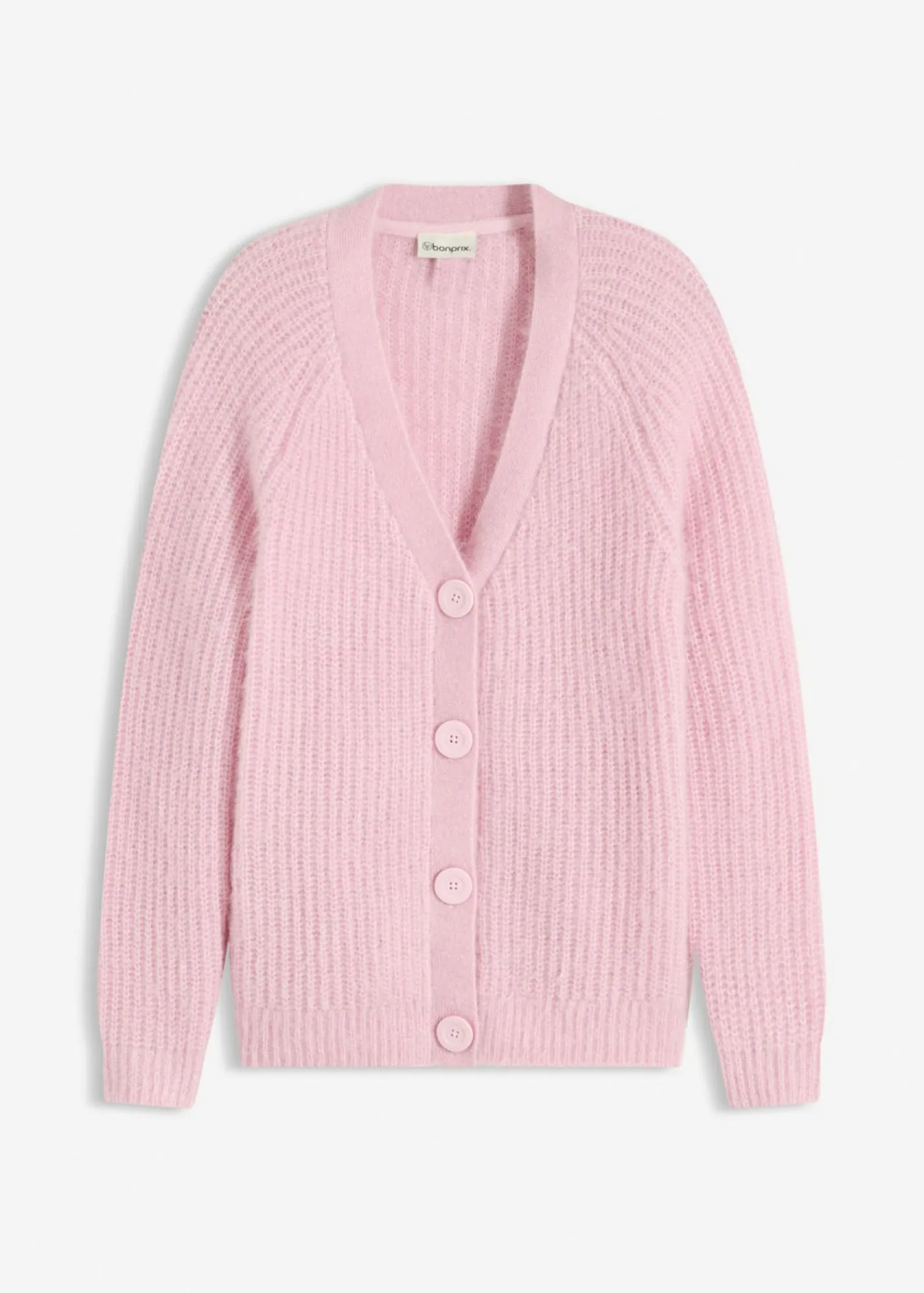 Jersey de punto grueso de canalé con efecto brillante Mujer Jerséis|Ropa De Punto
