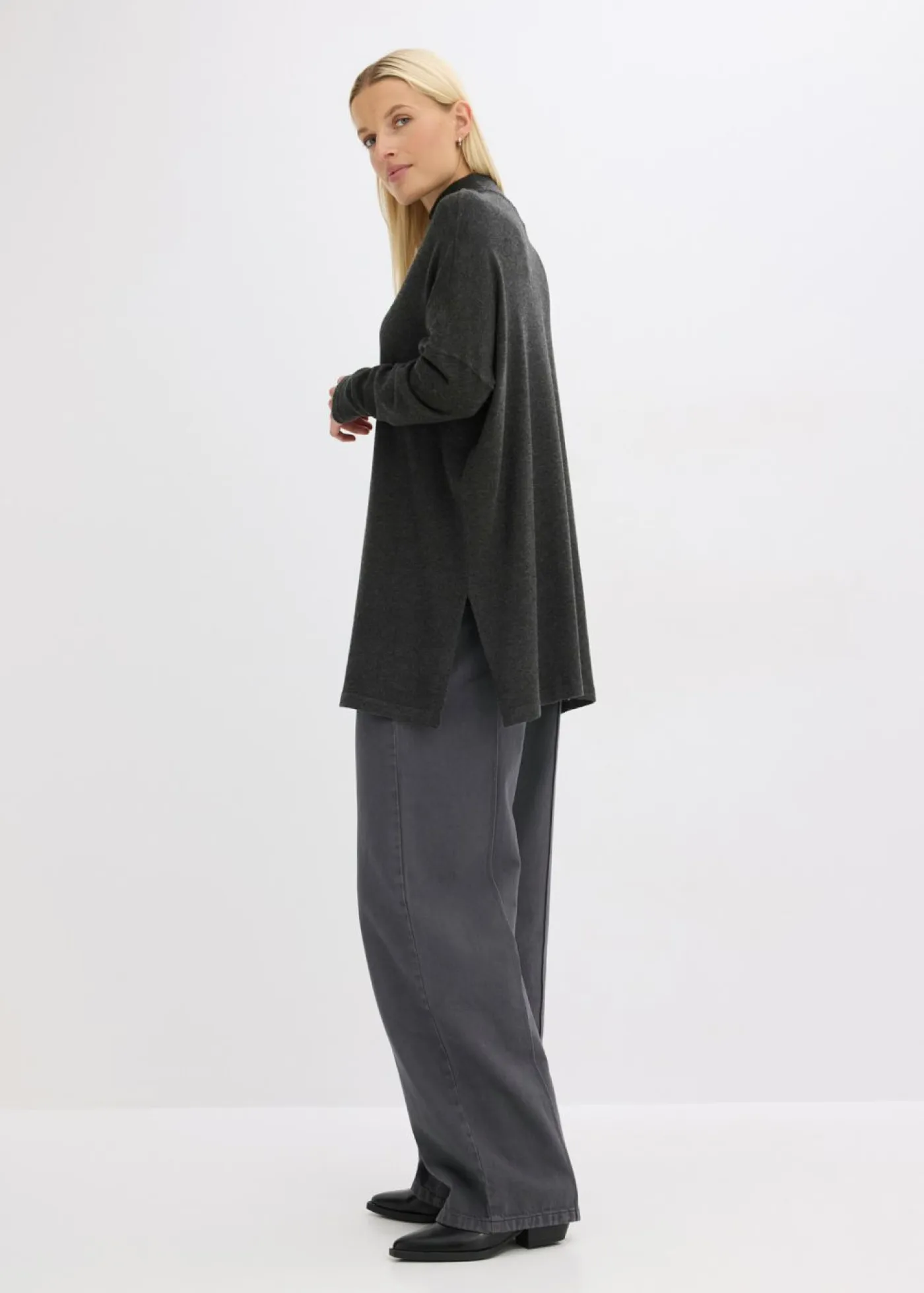 Clearance Jersey de suave mezcla de viscosa Mujer Jerséis|Ropa De Punto