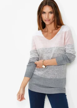Jersey en mezcla de cachemira Mujer Premium|Jerséis