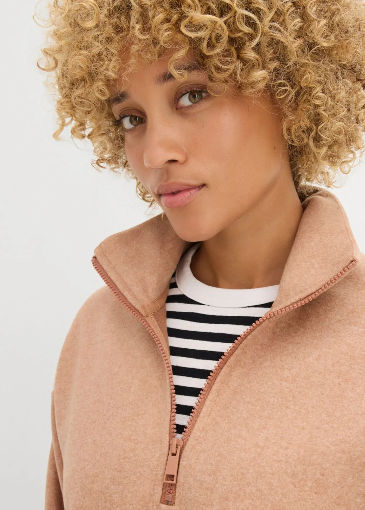 Clearance Jersey holgado con aspecto de lana Mujer Ropa Cómoda