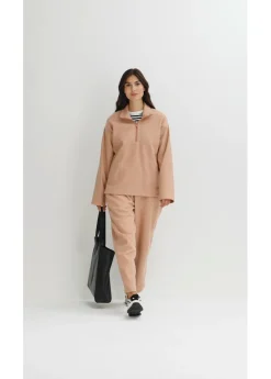 Clearance Jersey holgado con aspecto de lana Mujer Ropa Cómoda