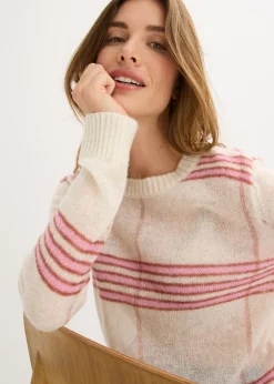 Clearance Jersey holgado con contenido de lana y alpaca Mujer Jerséis|Ropa De Punto