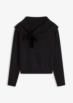 Discount Jersey holgado con escote bañera Mujer Jerséis|Ropa De Punto