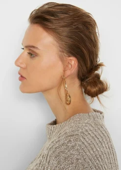Sale Jersey holgado con patrón trenzado Mujer Jerséis|Ropa De Punto