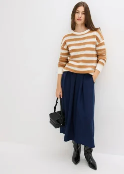 Hot Jersey holgado de algodón puro Mujer Jerséis|Ropa De Punto