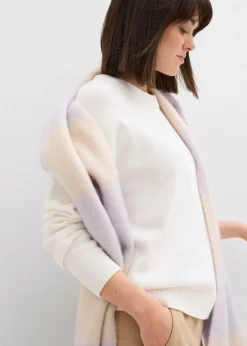Best Jersey holgado de algodón puro Mujer Básicos|Jerséis