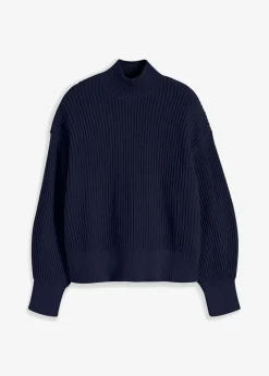 Hot Jersey holgado de algodón puro Mujer Jerséis|Ropa De Punto