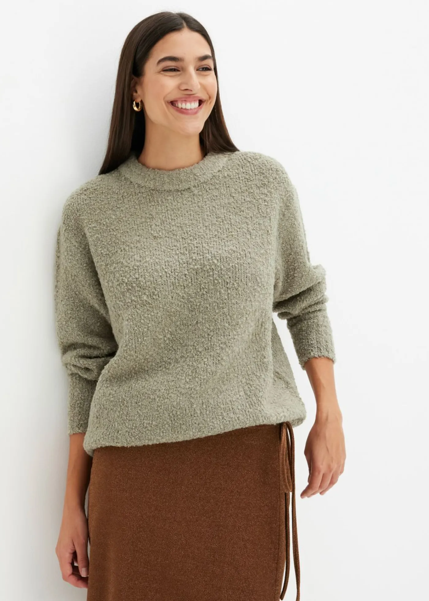 Best Jersey holgado de hilo suave Mujer Jerséis|Ropa De Punto