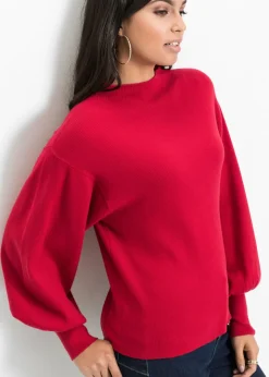 Best Jersey holgado de mezcla de viscosa Mujer Jerséis|Ropa De Punto